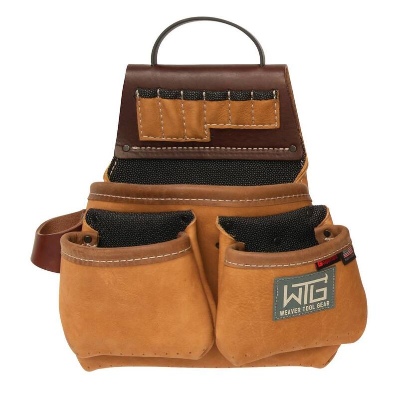 Weaver Tool Gear Leather Super Roofer Left Pouch Brown - 85802-90-01