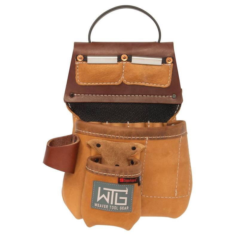 Weaver Tool Gear Leather Super Trimmer Right Pouch Brown - 85801-91-01
