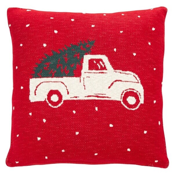 Safavieh Homeward Pillow, Red - HOL3008A-2020