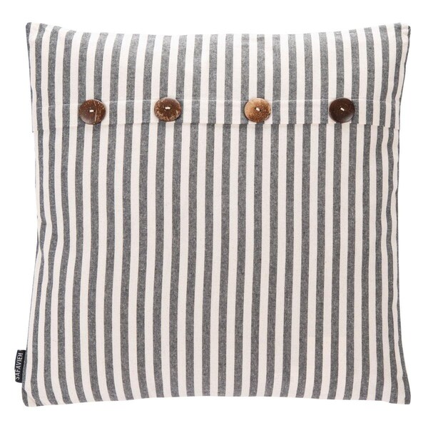 Safavieh Kensing Decorative Pillow Black & White - PLS7161C-1818