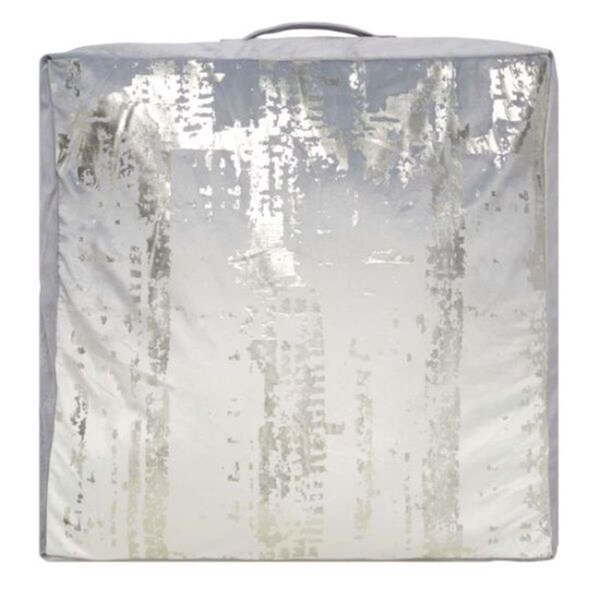 Safavieh Rensia Square Floor Pillow, Grey & Silver - FLP1007A