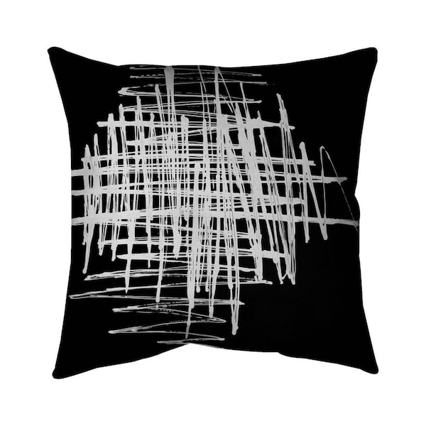 Begin Home Decor 26 x 26 in. Contrast-Double Sided Print Indoor Pillow - 5541-2626-AB88