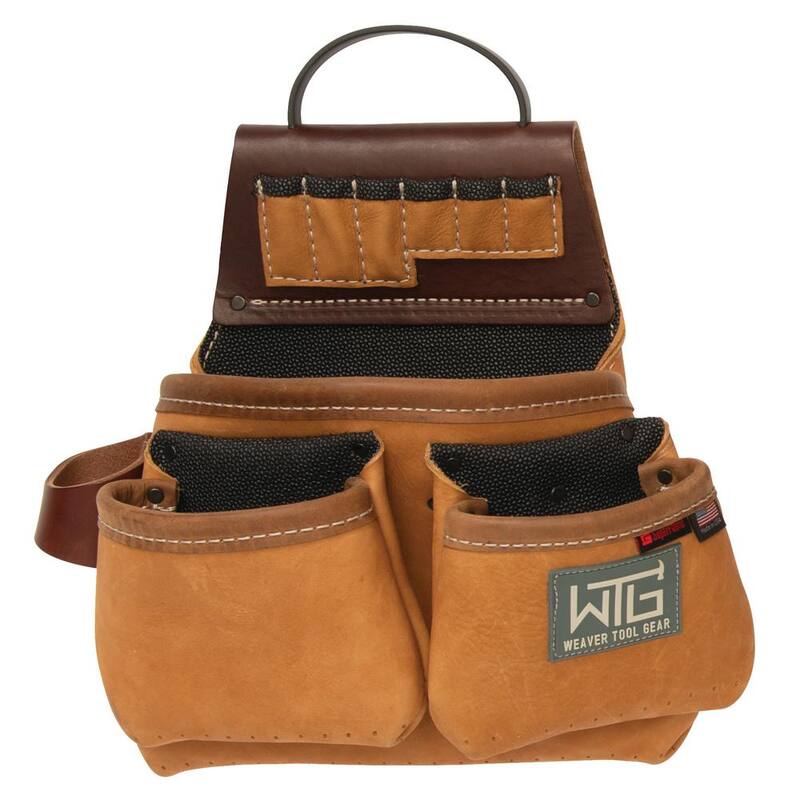 Weaver Tool Gear Leather Super Framer Left Pouch Brown - 85800-90-01