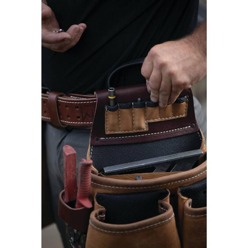 Weaver Tool Gear Leather Super Framer Left Pouch Brown - 85800-90-01