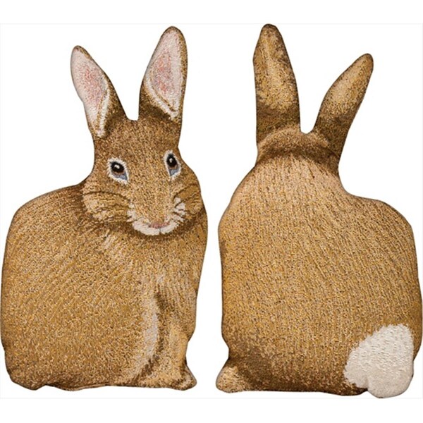 Manual Woodworkers & Weavers Hare Raising Tapestry Pillow Vivid Colors 11.5 X 17.5 in. - TSHARE