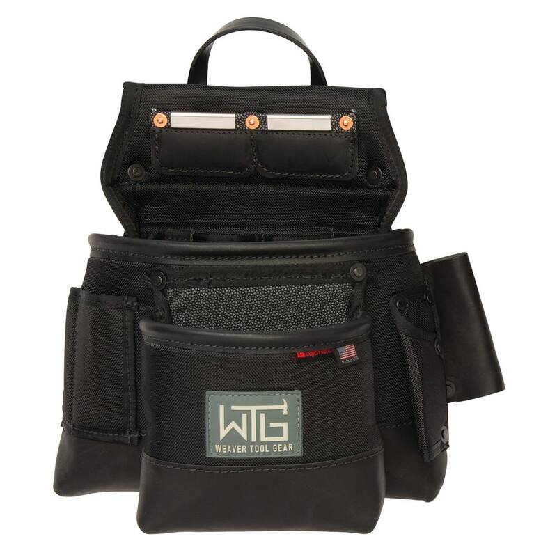 Weaver Tool Gear Left-Handed Poly Super Framer Left Pouch Poly Black - 85710-90-00