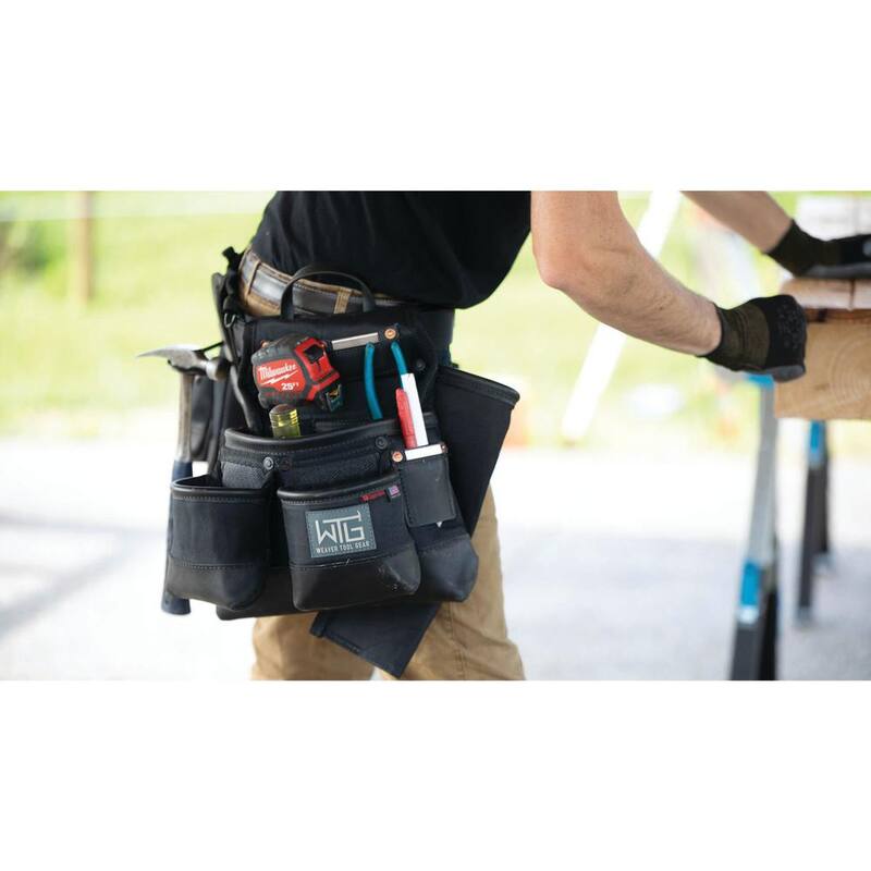 Weaver Tool Gear Poly Super Roofer Right Pouch Nylon Black - 85702-91-00