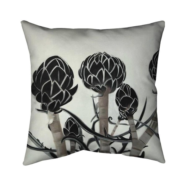 Fondo 26 x 26 in. Artichokes-Double Sided Print Indoor Pillow - FO2775332