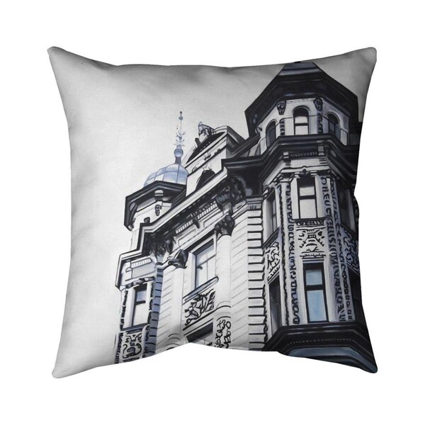 Fondo 20 x 20 in. Historic Apartment-Double Sided Print Indoor Pillow - FO3335277