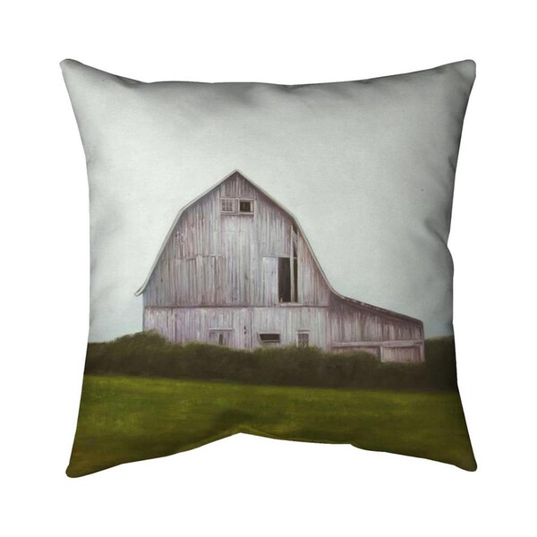 Fondo 26 x 26 in. Rustic Barn-Double Sided Print Indoor Pillow - FO2792783
