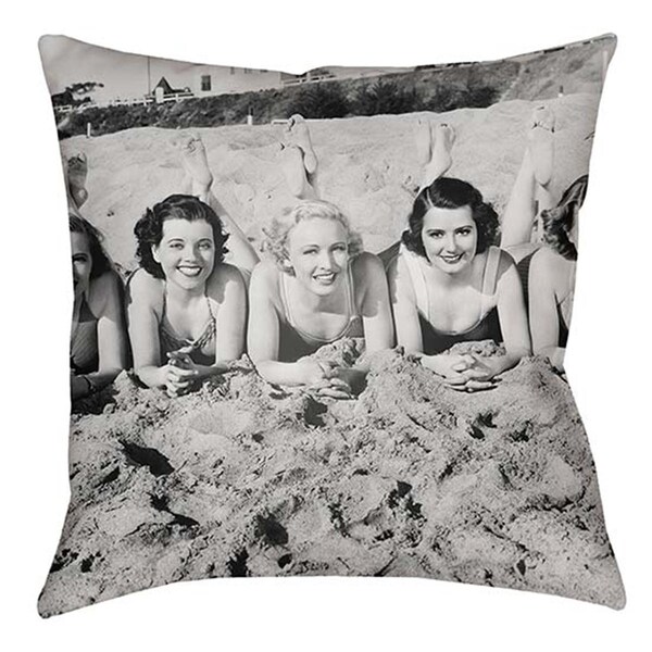 Artistic Weavers Litchfield Square Pillow, Gray - 20 x 20 in. - LTCH1456-2020