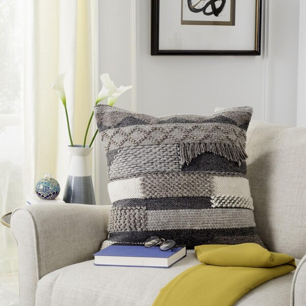 Safavieh 20 in. Gareth Pillow, Assorted Color - PLS306A-2020