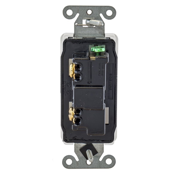 Hubbell Wall Swtch, 1-Pole, 120/277V, 20A, Wht, Rockr - DS120W