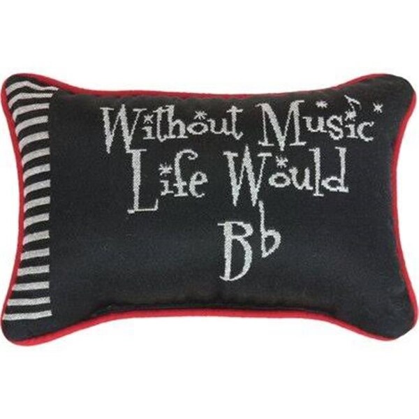 Manual Woodworkers & Weavers Manual Woodworkers & Weavers TWTKNT 12.5 x 8.5 in. Take Note Word Lumbar Pillow - TWTKNT