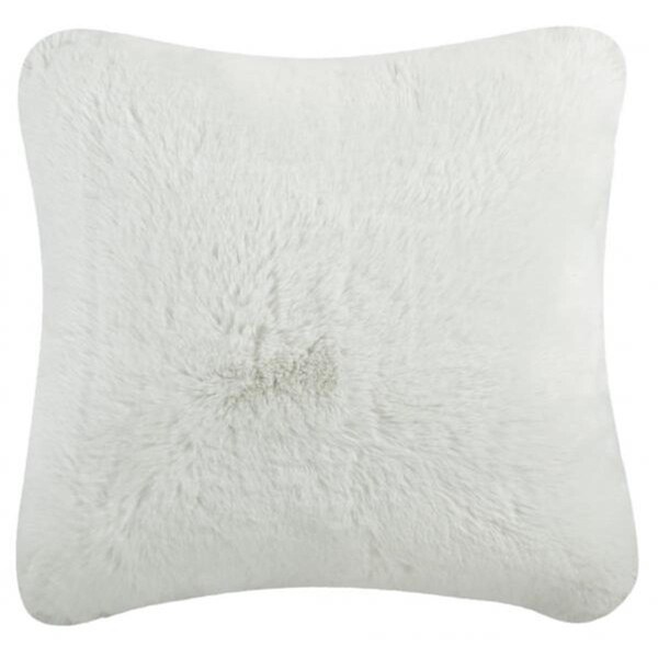 Safavieh Faux Chinchilla Pillow, Snow White - PLS725A-2020