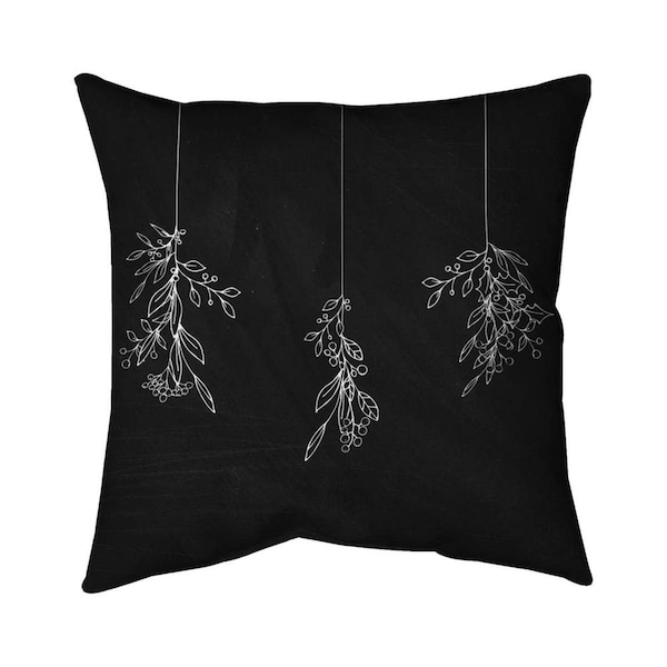 Fondo 26 x 26 in. Mistletoe-Double Sided Print Indoor Pillow - FO2778919