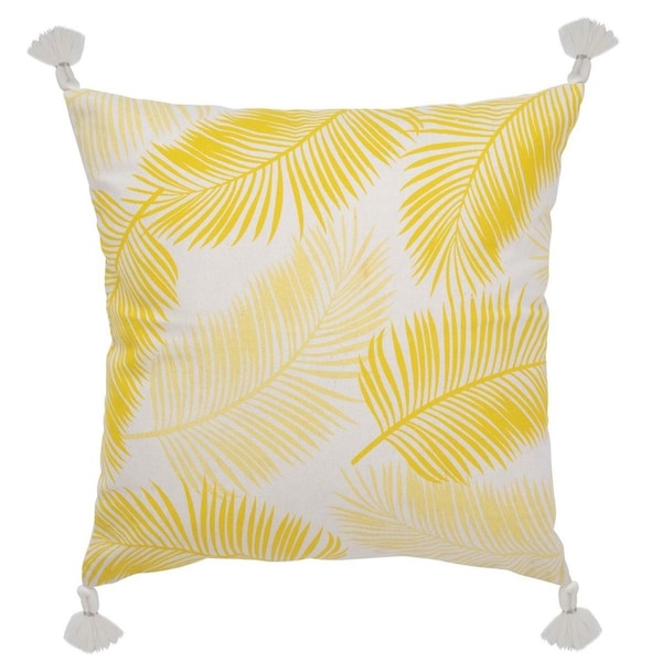 Safavieh Lemi Pillow Ivory Yellow & Poly Fill - PLS7150A-1818