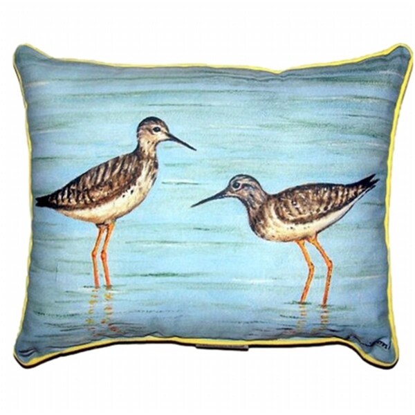 Betsy Drake Yellow Legs Extra Large Zippered Pillow - ZP430