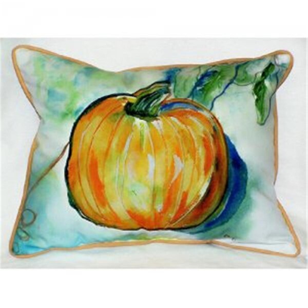 Betsy Drake Pumpkin Throw Pillow- 20 x 24 in. - ZP471