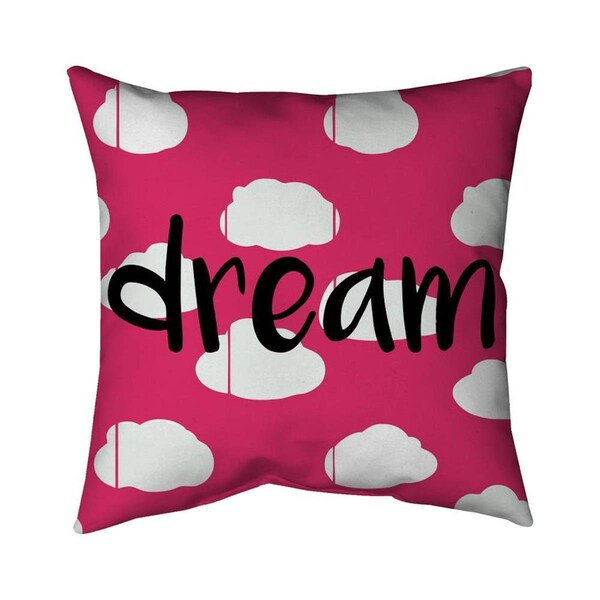 Fondo 26 x 26 in. Dream-Double Sided Print Indoor Pillow - FO3335533