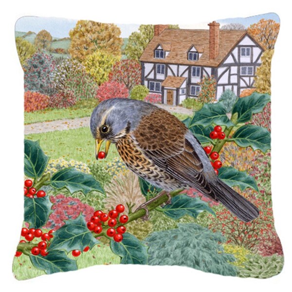 Jensendistributionservices Fieldfare by Sarah Adams Canvas Decorative Pillow - MI2557161