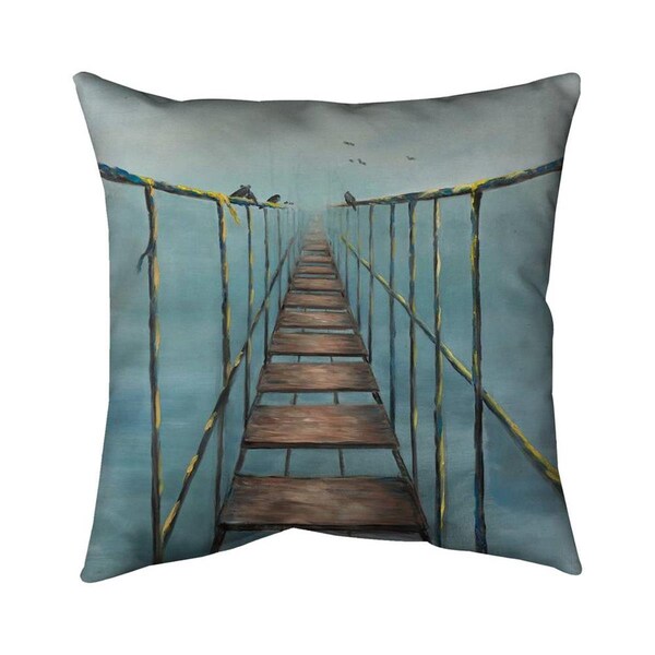 Fondo 20 x 20 in. In The Jungle-Double Sided Print Indoor Pillow - FO2795302