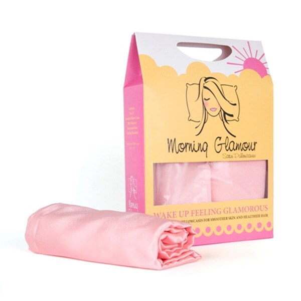 Morning Glamour Signature Box Satin Pillowcases- Pink, 2PK - 854130004010