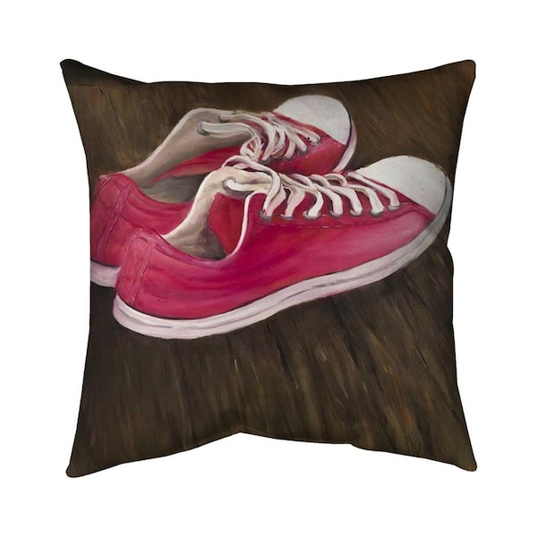 Fondo 20 x 20 in. Sneakers-Double Sided Print Indoor Pillow - FO2772182