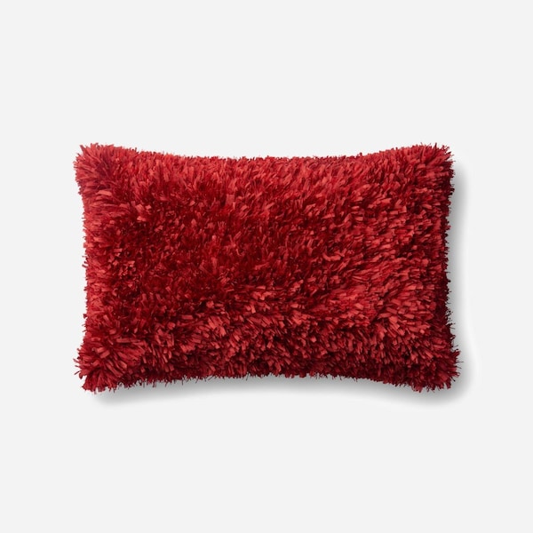 Loloi 13 x 21 in. Decorative Pillow Cover, Red - P017P0045RE00PIL5