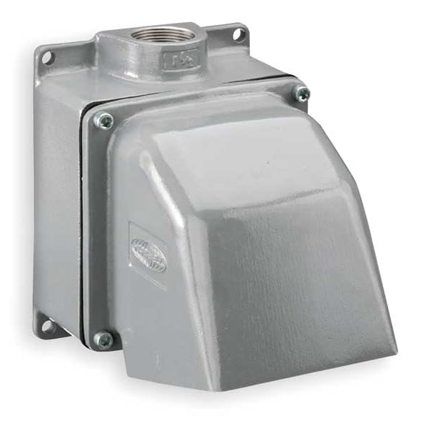 Hubbell 4-Way Angle Back Box, 60/100A, 1-1/2" Hub - FW60/100