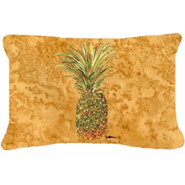 Jensendistributionservices Pineapple Indoor & Outdoor Fabric Decorative Pillow - MI54970