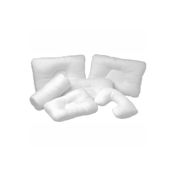 Fabrication Enterprises Sleeping Pillow, Standard Firmness, Petite, 19" x 12" - 00-4283