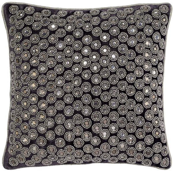 Indis Heritage Velvet Crystals Squree Pillow Cover - C1061