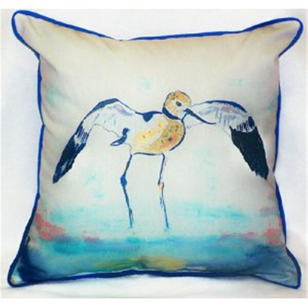 Betsy Drake Betsys Avocet Throw Pillow- 22 x 22 in. - ZP324