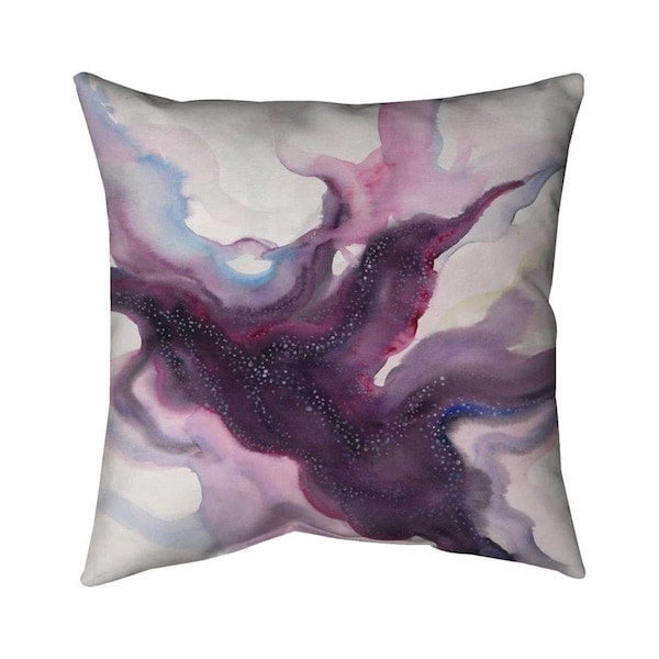 Begin Home Decor 20 x 20 in. Milky Way-Double Sided Print Indoor Pillow - 5541-2020-AB86