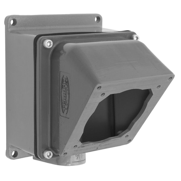 Hubbell Back Box And Adapter 1-1/2 Npt Hub Size - FW6010055