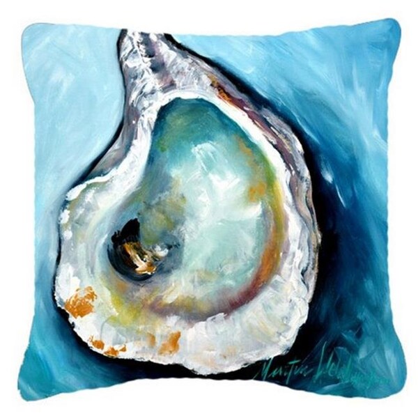 Carolines Treasures Carolines Treasures MW1143PW1414 Oyster Canvas Fabric Decorative Pillow - MW1143PW1414