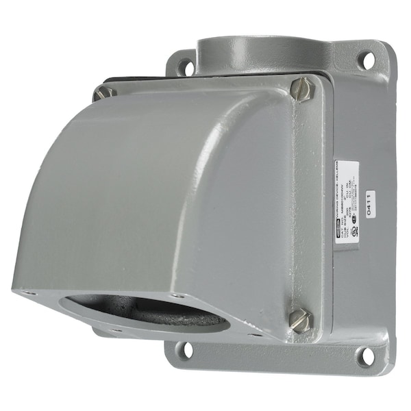Hubbell 4-Way Angle Back Box, 60/100A, 2" Hub, 15 - MB601004W