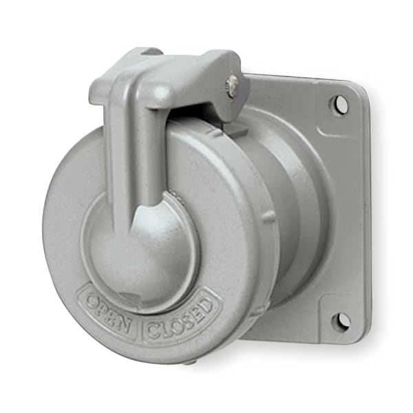 Hubbell Pin & Sleeve Receptacl, 60A, 4P, 3W, NEMA 4X - VR642