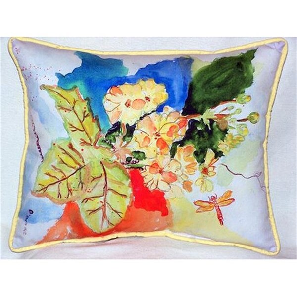 Betsy Drake Betsy Drake HJ939 Primrose Large Indoor & Outdoor Pillow 16 x 20 - HJ939