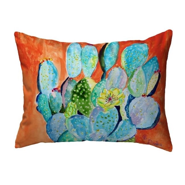 Betsy Drake Betsy Drake KS755 11 x 14 in. Cactus II Non-Corded Indoor & Outdoor Pillow - KS755