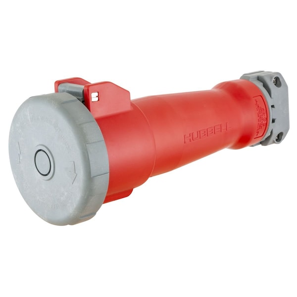 Hubbell IEC Pin and Sleeve Connector, 60A, 480V - HBL460C7W