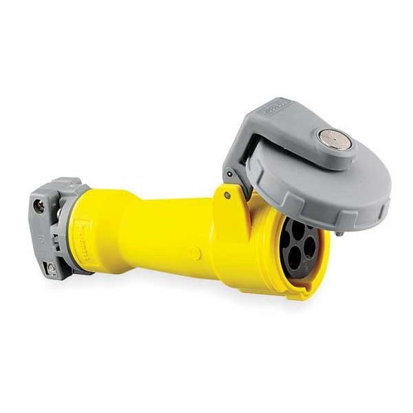 Hubbell IEC Pin and Sleeve Connector, 20A, 125V - HBL320C4W
