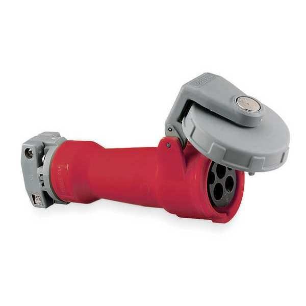 Hubbell IEC Pin and Sleeve Connector, 20A, 480V - HBL420C7W