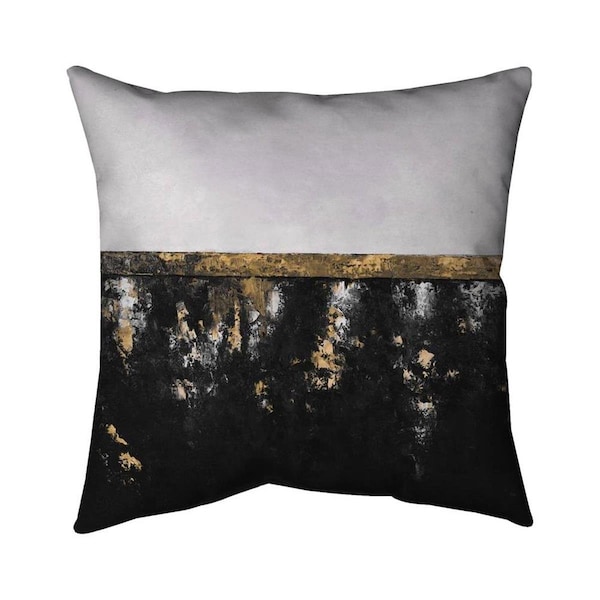 Begin Home Decor 26 x 26 in. Abstract Container-Double Sided Print Indoor Pillow - 5541-2626-AB83