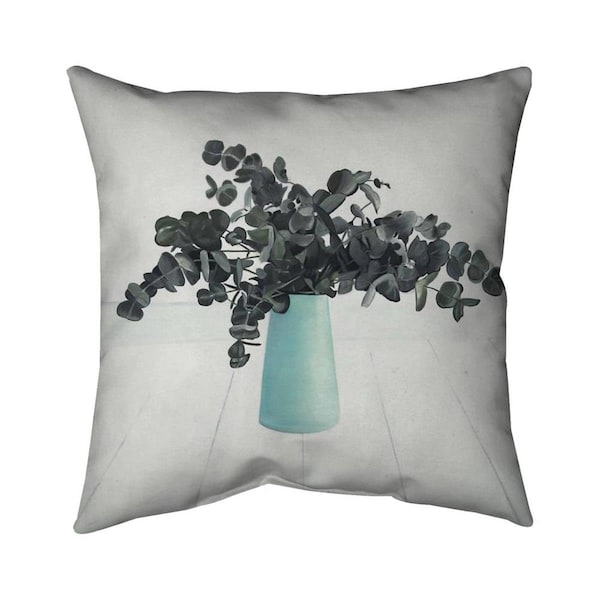 Fondo 20 x 20 in. Bouquet of Eucalyptus-Double Sided Print Indoor Pillow - FO2773646
