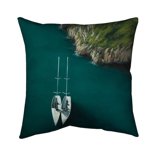 Fondo 26 x 26 in. Smooth Sailing-Double Sided Print Indoor Pillow - FO2773837