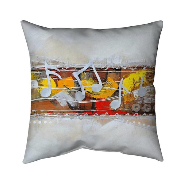 Fondo 20 x 20 in. Harmony-Double Sided Print Indoor Pillow - FO2773703