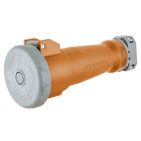 Hubbell IEC Pin and Sleeve Connector, 100A, 250V - HBL4100C12W