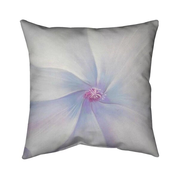 Begin Home Decor 20 x 20 in. Petals-Double Sided Print Indoor Pillow - 5541-2020-FL254